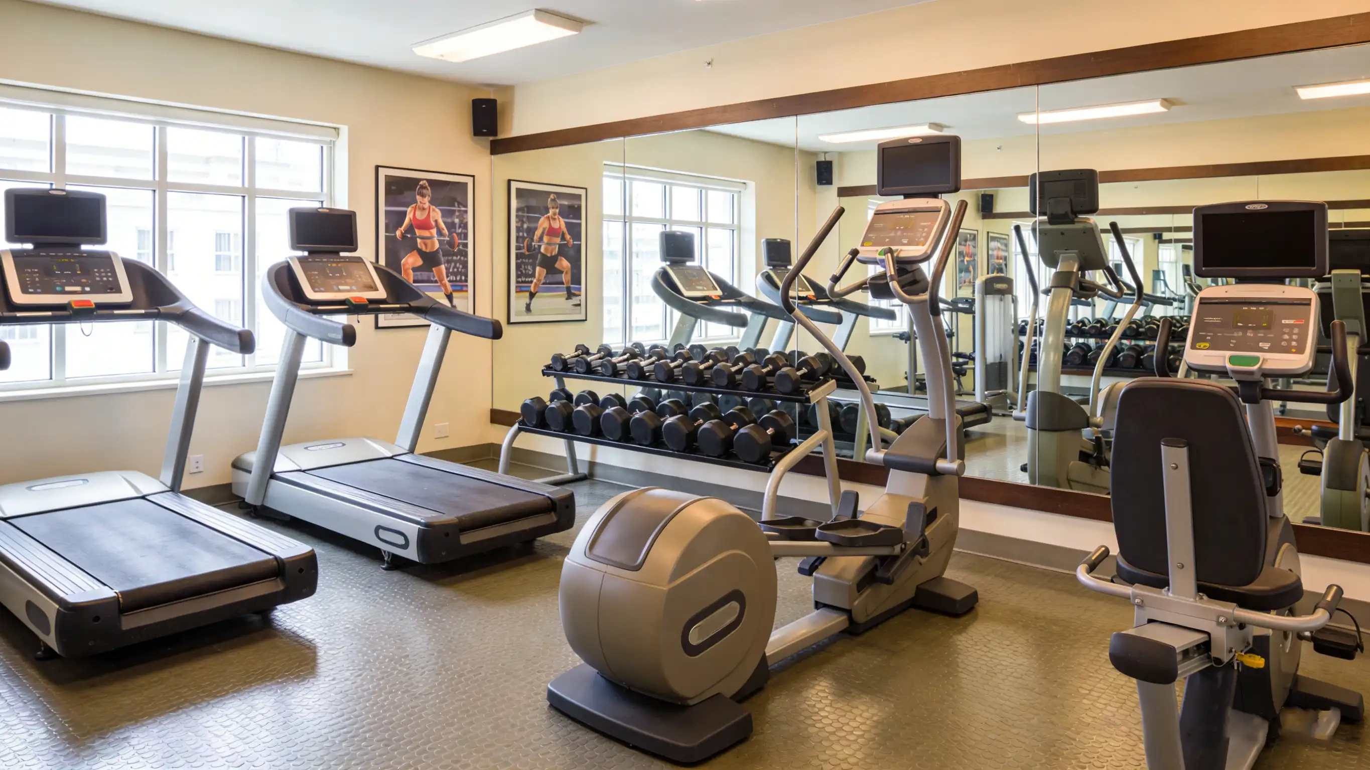 Bagaimana untuk Melengkapkan Gim Korporat, Gim Rumah dan Studio Kecergasan Di Bawah 100 Meter Persegi?