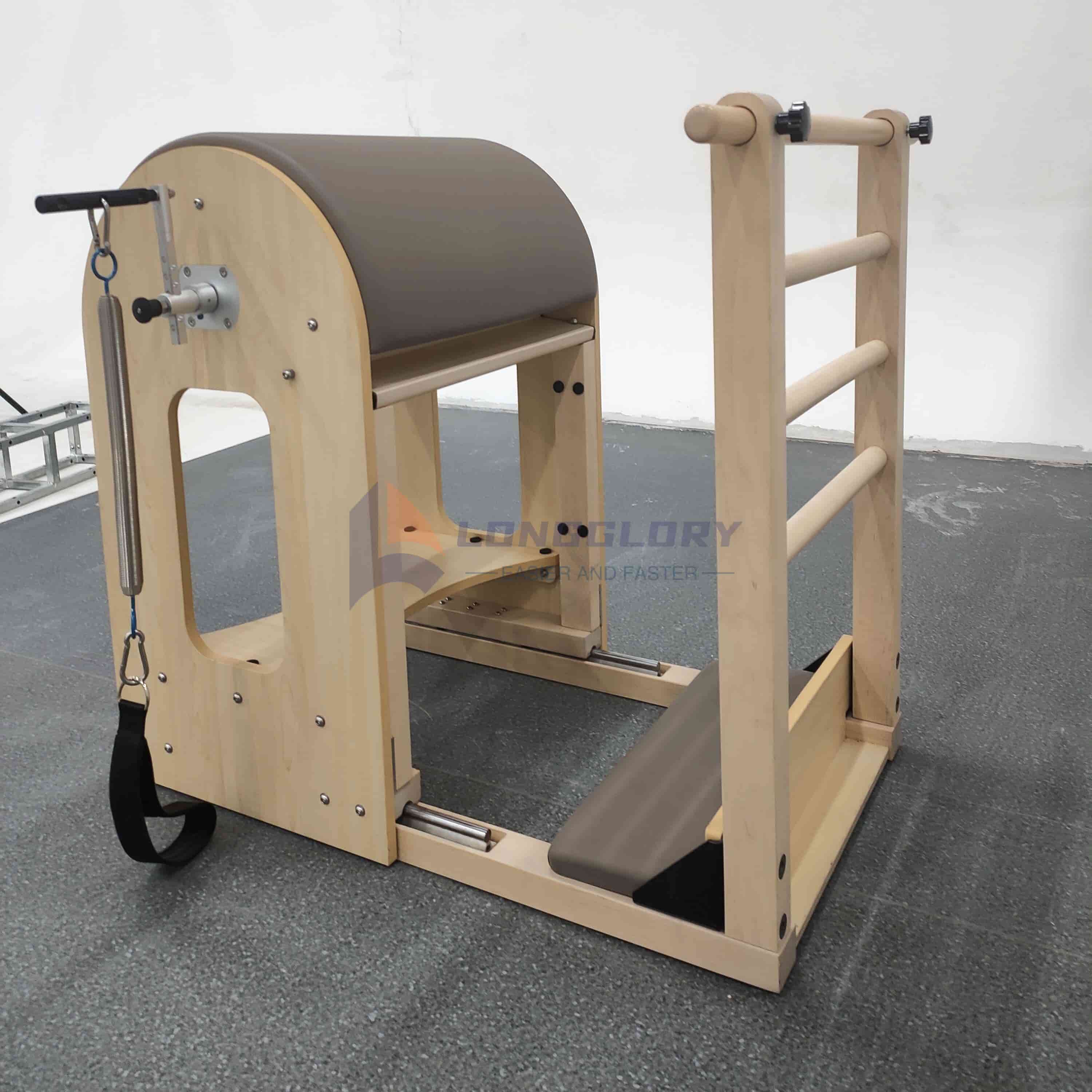 Laras tangga kayu maple laras