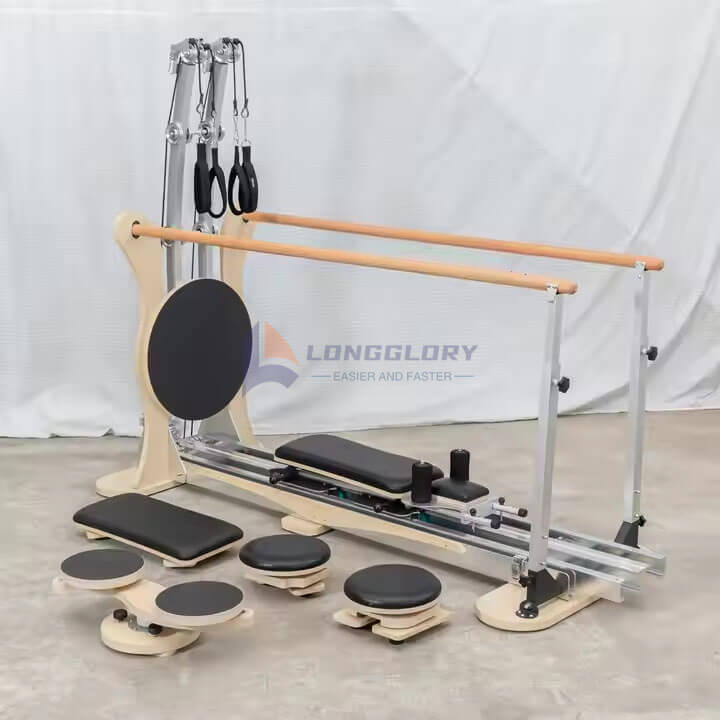 Maple Wood Aluminium Pilates Jumpboard
