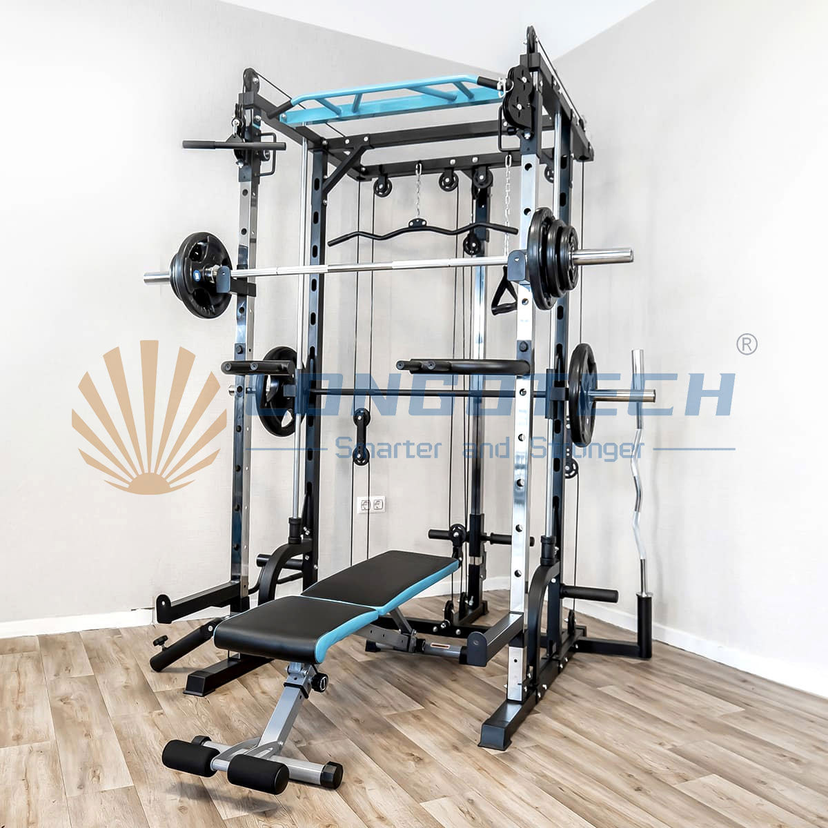 Mesin Smith Multi Power Rack