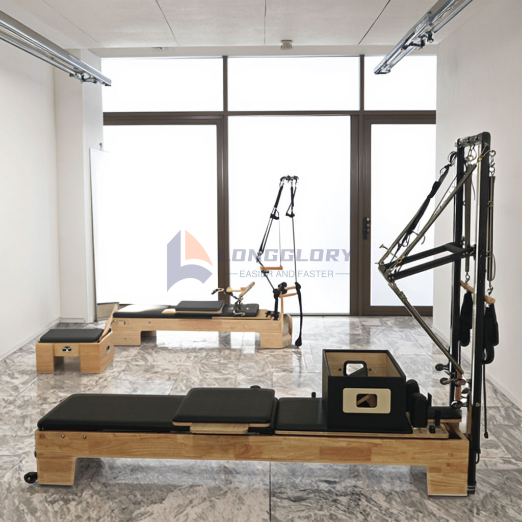 Mesin Oak Wood Pilates dengan Menara